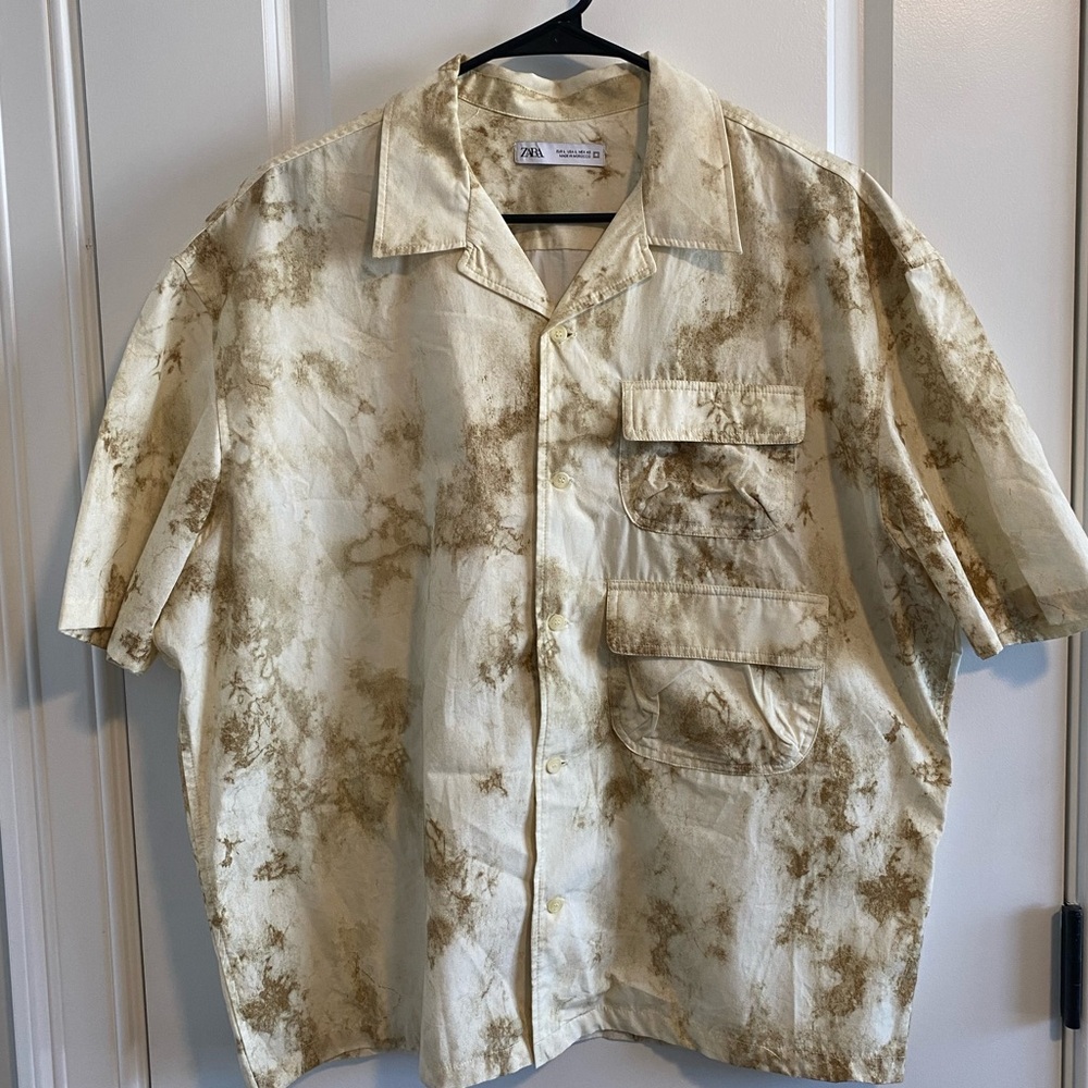 Zara Camp Collar Shirt